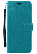 BASEY. BASEY. Samsung Galaxy S25 Hoesje Bookcase - Turquoise