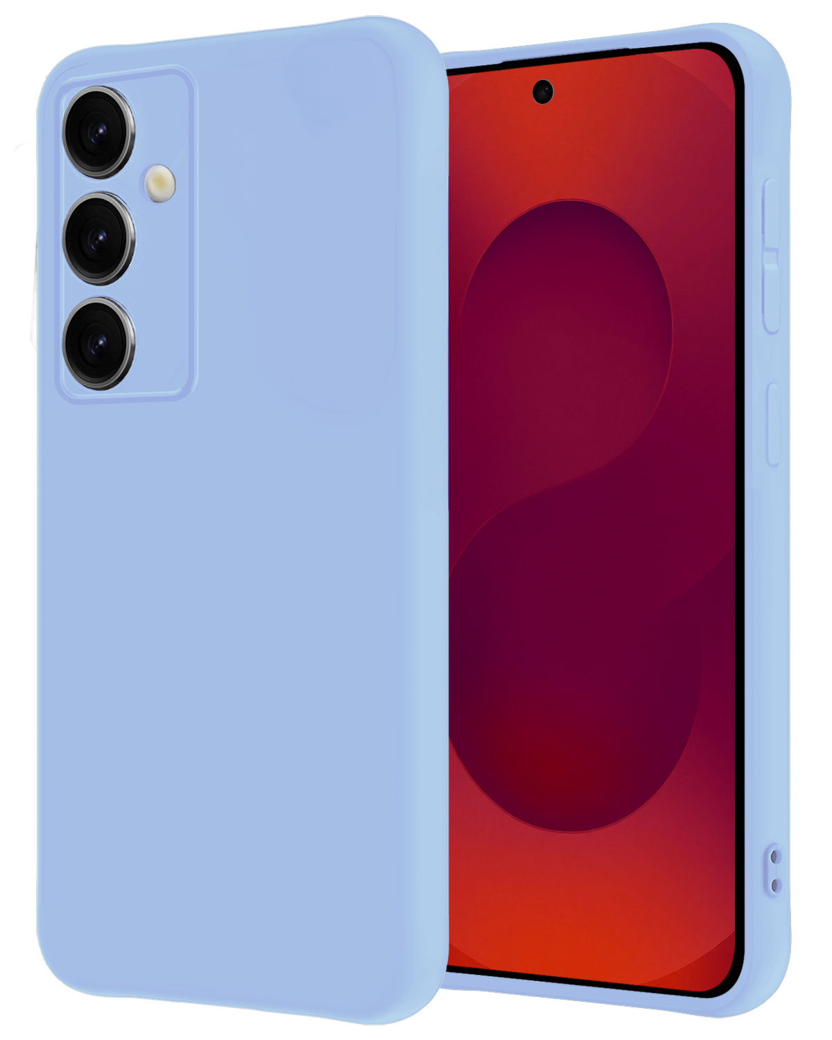 BASEY. BASEY. Samsung Galaxy S25 Hoesje Bookcase Met Screenprotector - Zwart