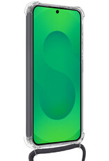 BASEY. BASEY. Samsung Galaxy S25 Plus Hoesje Pashouder met Koord - 2 PACK