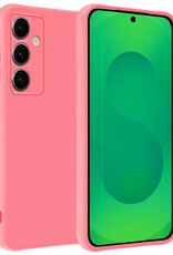 BASEY. BASEY. Samsung Galaxy S25 Plus Hoesje Siliconen - Lichtroze