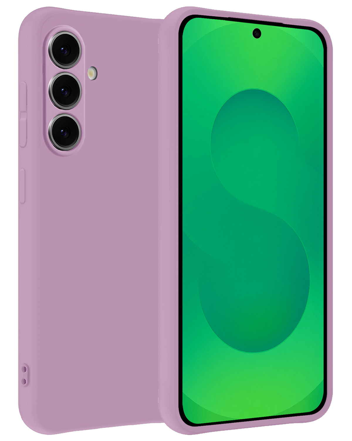 BASEY. BASEY. Samsung Galaxy S25 Plus Hoesje Siliconen - Lila