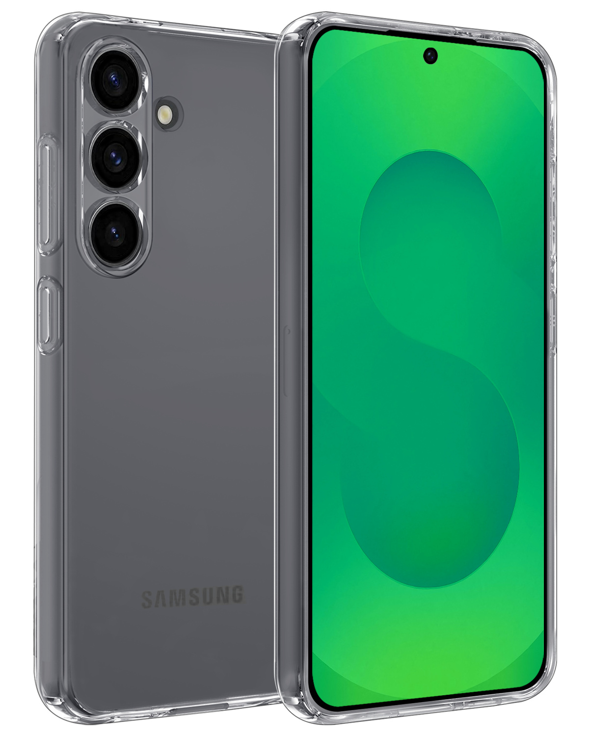 BASEY. BASEY. Samsung Galaxy S25 Plus Hoesje Siliconen - Transparant