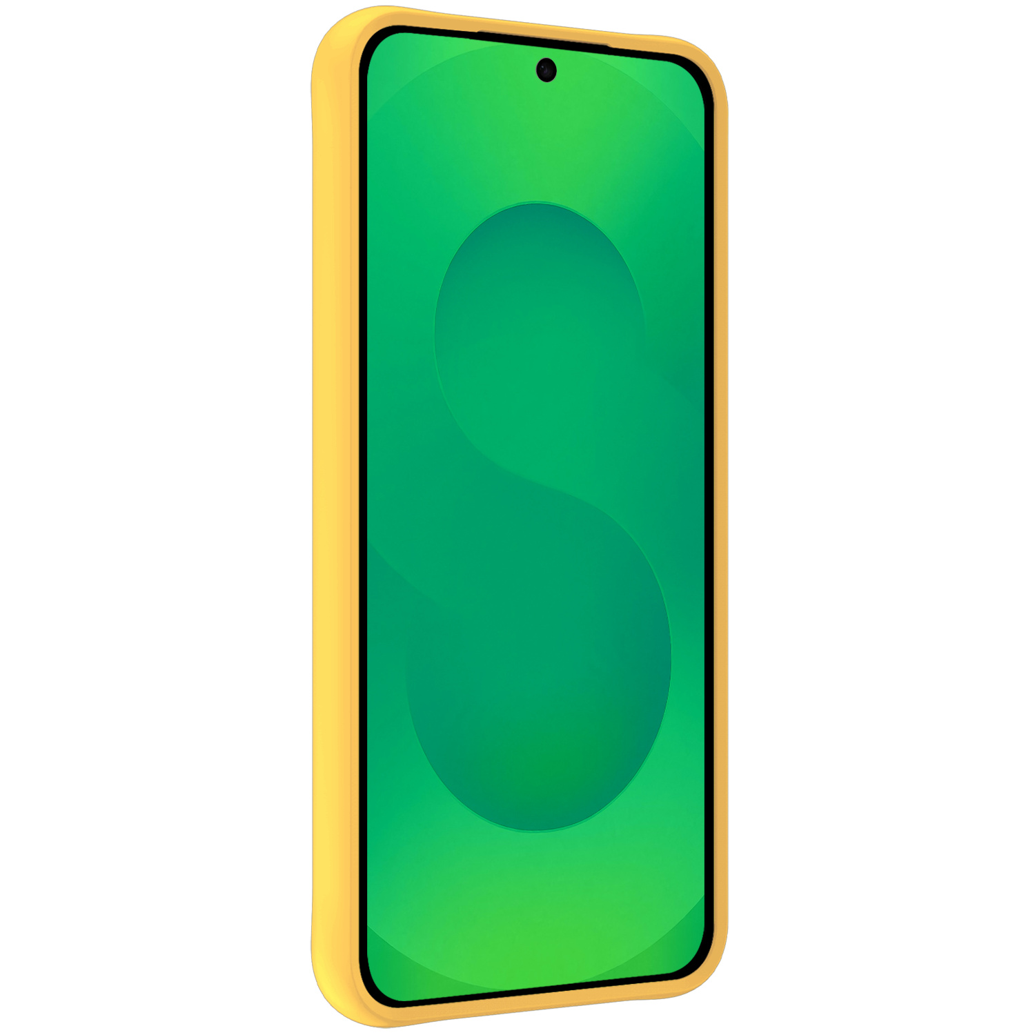 BASEY. BASEY. Samsung Galaxy S25 Plus Hoesje Siliconen - Geel - 2 PACK