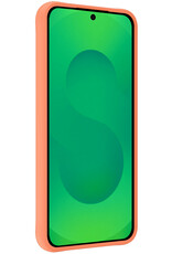 BASEY. BASEY. Samsung Galaxy S25 Plus Hoesje Siliconen - Perzik - 2 PACK