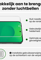 BASEY. BASEY. Samsung Galaxy S25 Plus Hoesje Siliconen Met Screenprotector - Groen