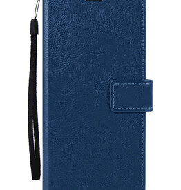 BASEY. BASEY. Samsung Galaxy S25 Plus Hoesje Bookcase - Donkerblauw
