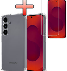 NoXx NoXx Samsung Galaxy S25 Hoesje Shockproof Met Screenprotector