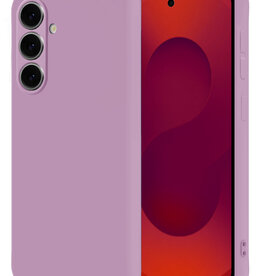 NoXx NoXx Samsung Galaxy S25 Hoesje Siliconen - Lila