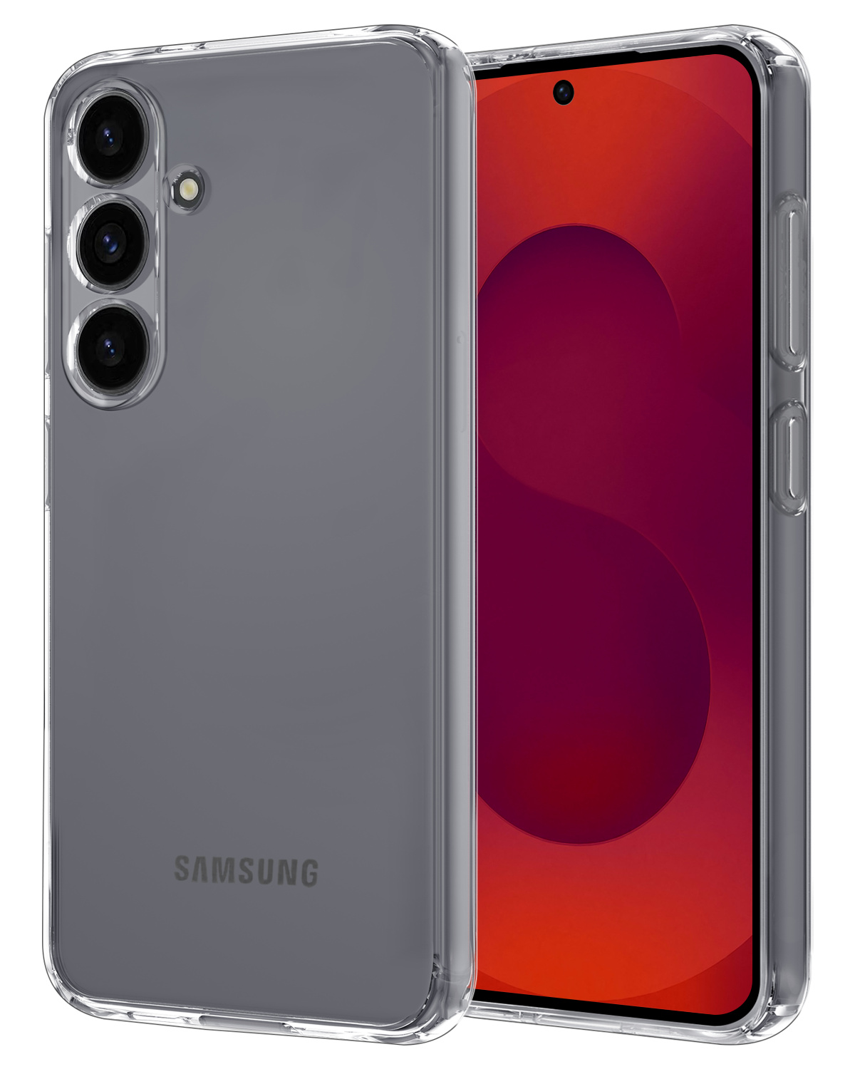 NoXx NoXx Samsung Galaxy S25 Hoesje Siliconen - Transparant