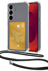 NoXx NoXx Samsung Galaxy S25 Plus Hoesje Pashouder met Koord