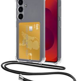 NoXx NoXx Samsung Galaxy S25 Plus Hoesje Pashouder met Koord
