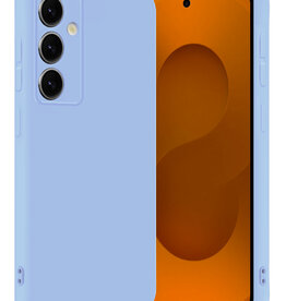 Nomfy Nomfy Samsung Galaxy S25 Hoesje Siliconen - Lichtblauw