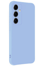 Nomfy Nomfy Samsung Galaxy S25 Hoesje Siliconen - Lichtblauw