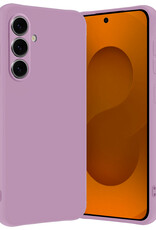 Nomfy Nomfy Samsung Galaxy S25 Hoesje Siliconen - Lila