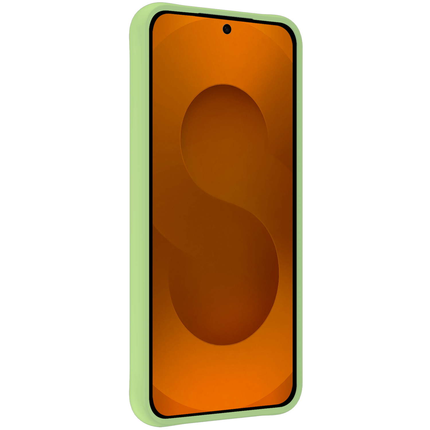 Nomfy Nomfy Samsung Galaxy S25 Hoesje Siliconen - Groen - 2 PACK