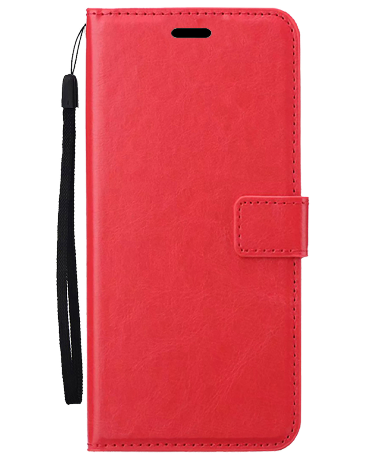 Nomfy Nomfy Samsung Galaxy S25 Hoesje Bookcase - Rood
