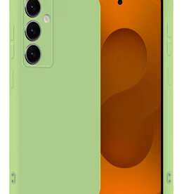 Nomfy Nomfy Samsung Galaxy S25 Plus Hoesje Siliconen - Groen