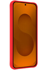 Nomfy Nomfy Samsung Galaxy S25 Plus Hoesje Siliconen - Rood