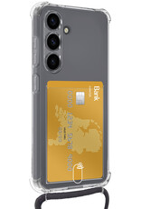 Forterra Forterra Samsung Galaxy S25 Hoesje Pashouder met Koord Met Screenprotector