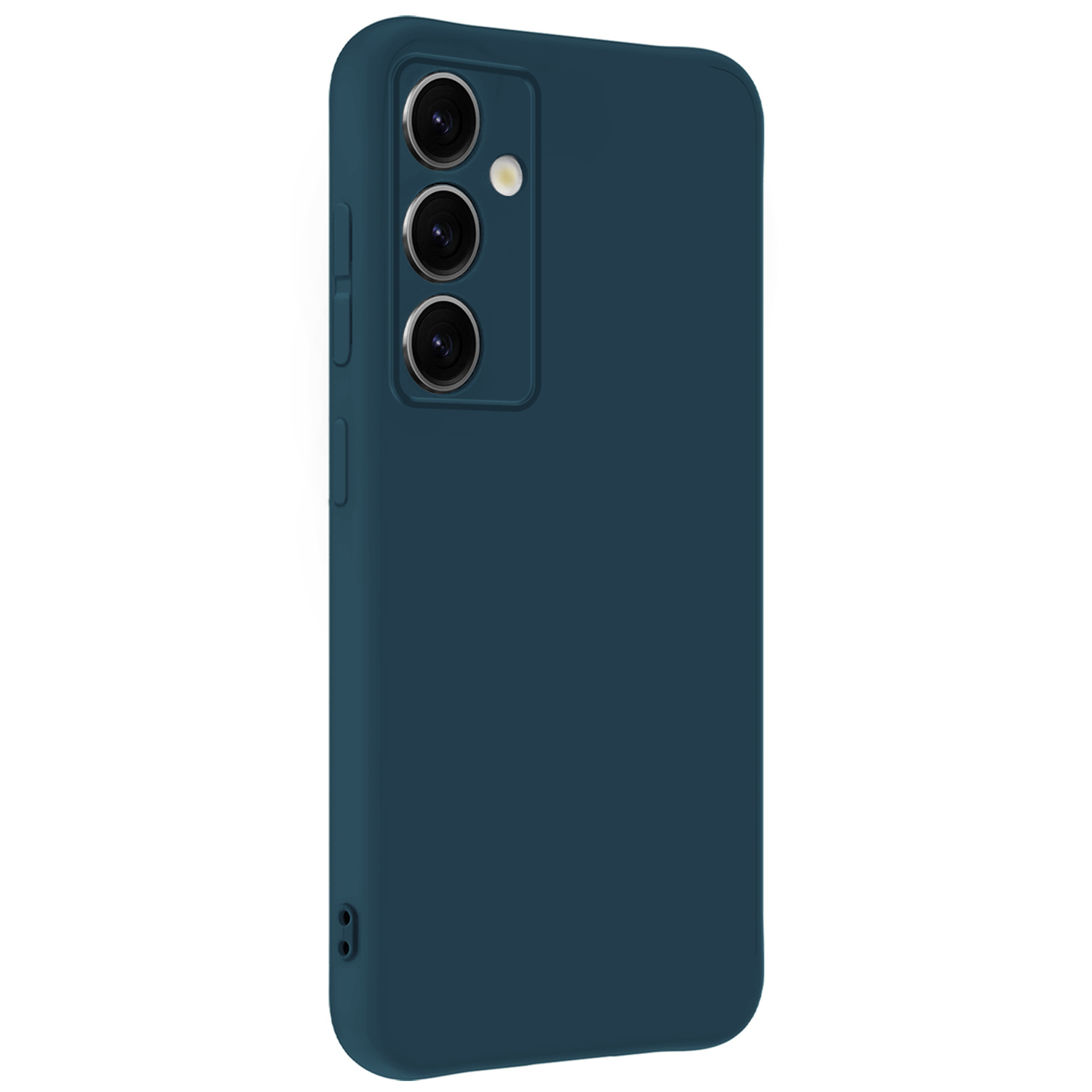 Forterra Forterra Samsung Galaxy S25 Hoesje Siliconen - Donkerblauw - 2 PACK