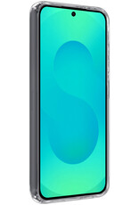Forterra Forterra Samsung Galaxy S25 Hoesje Siliconen Met Screenprotector - Transparant