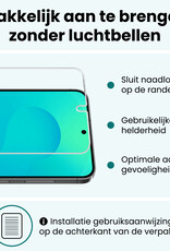 Forterra Forterra Samsung Galaxy S25 Hoesje Siliconen Met Screenprotector - Zwart