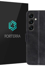 Forterra Forterra Samsung Galaxy S25 Hoesje Bookcase - Zwart