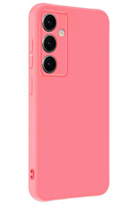 Forterra Forterra Samsung Galaxy S25 Plus Hoesje Siliconen - Lichtroze