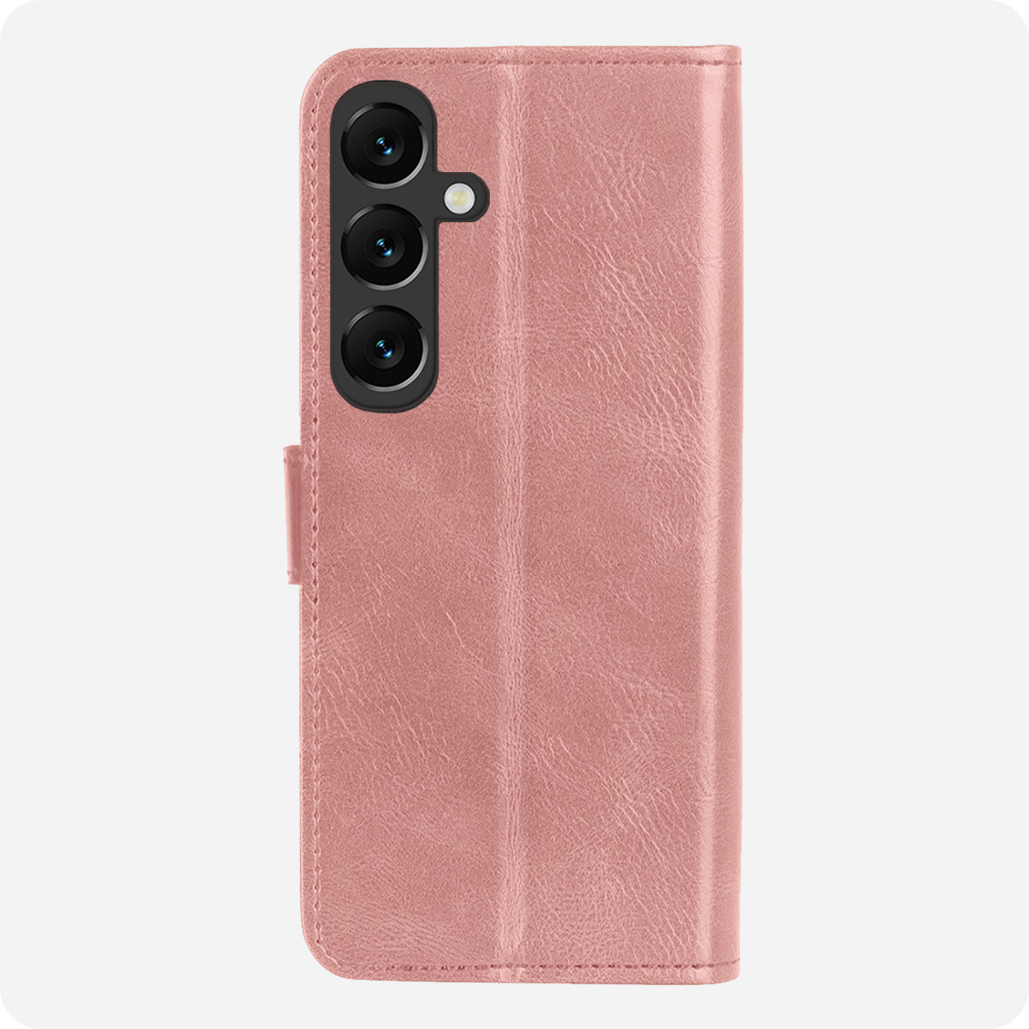 Forterra Forterra Samsung Galaxy S25 Plus Hoesje Bookcase Met Screenprotector - Rose Goud