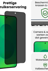 BASEY. BASEY. Samsung Galaxy S25 Plus Screenprotector Glas Privacy - 2 PACK