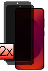 NoXx NoXx Samsung Galaxy S25 Screenprotector Glas Privacy - 3 PACK