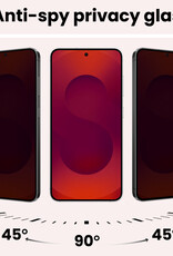 NoXx NoXx Samsung Galaxy S25 Screenprotector Glas Privacy - 3 PACK