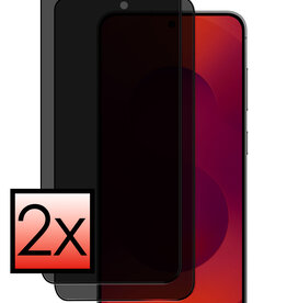 NoXx NoXx Samsung Galaxy S25 Plus Screenprotector Glas Privacy - 2 PACK