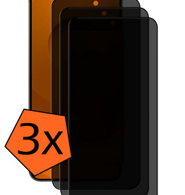 Nomfy Nomfy Samsung Galaxy S25 Screenprotector Glas Privacy - 3 PACK