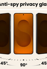 Nomfy Nomfy Samsung Galaxy S25 Screenprotector Glas Privacy - 3 PACK