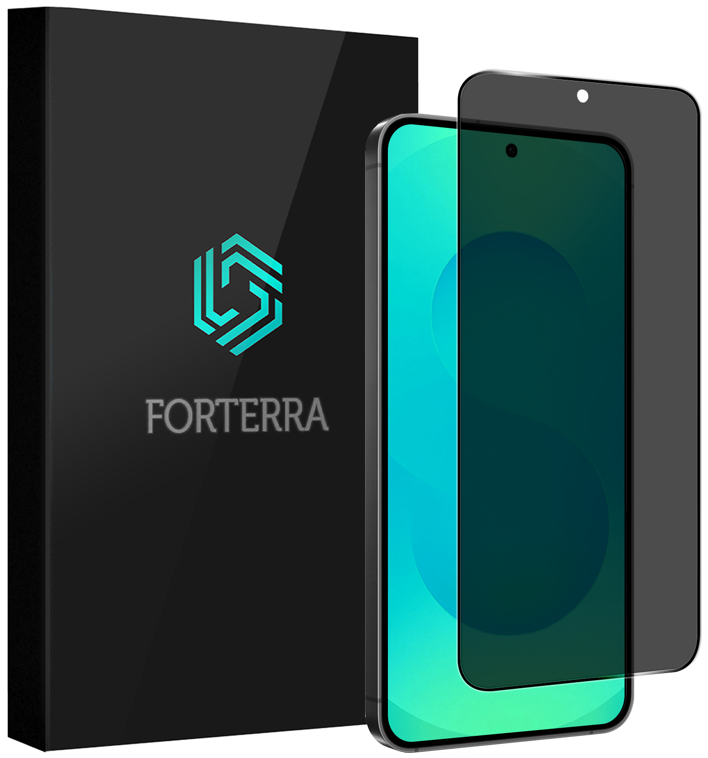 Forterra Forterra Samsung Galaxy S25 Plus Screenprotector Glas Privacy