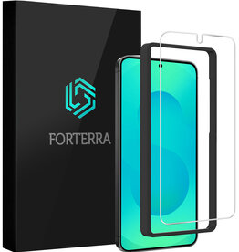 Forterra Forterra Samsung Galaxy S25 Plus Screenprotector Met Installatieframe
