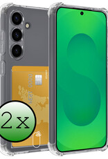 BASEY. BASEY. Samsung Galaxy S25 Hoesje Pashouder - 2 PACK