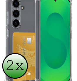 BASEY. BASEY. Samsung Galaxy S25 Hoesje Pashouder - 2 PACK
