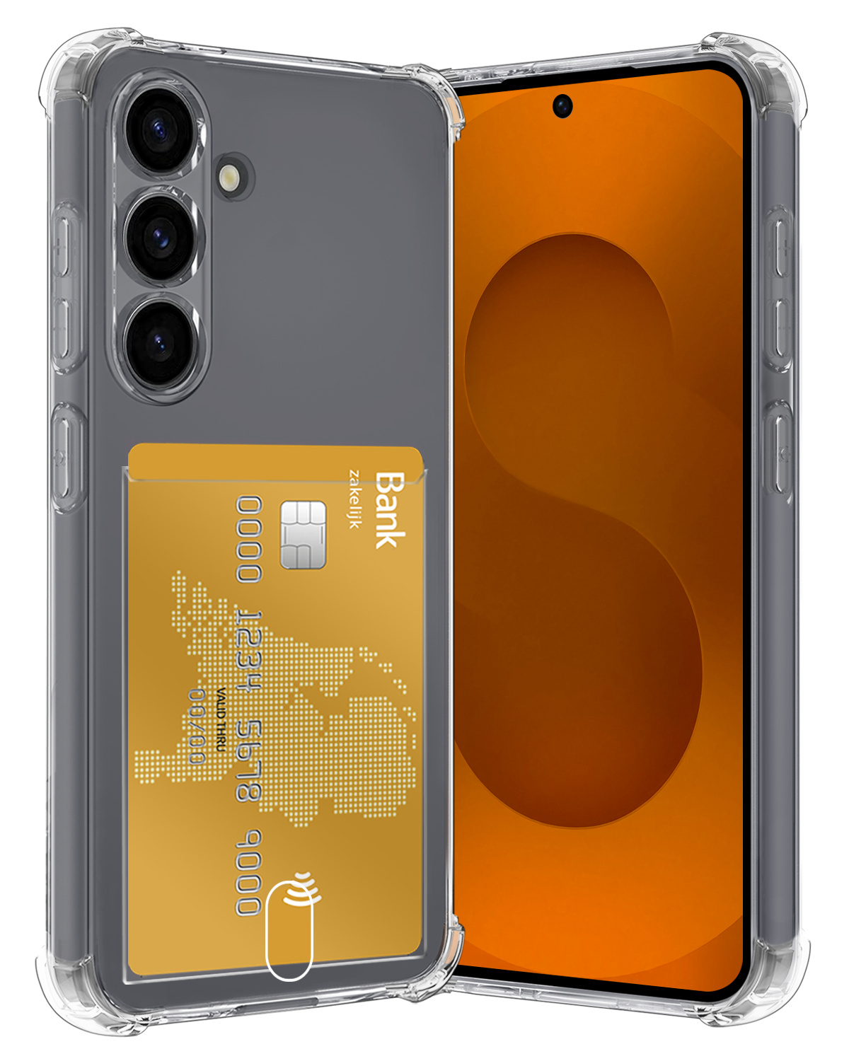 Nomfy Nomfy Samsung Galaxy S25 Plus Hoesje Pashouder