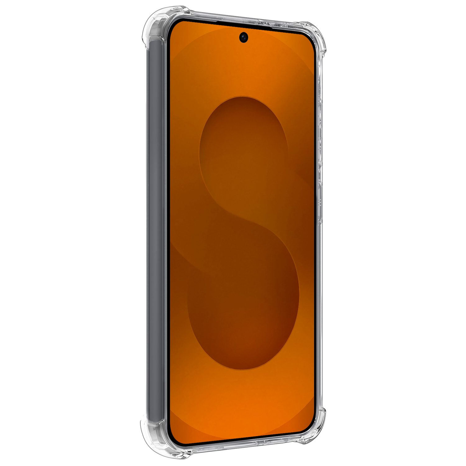 Nomfy Nomfy Samsung Galaxy S25 Plus Hoesje Pashouder Met 2x Screenprotector