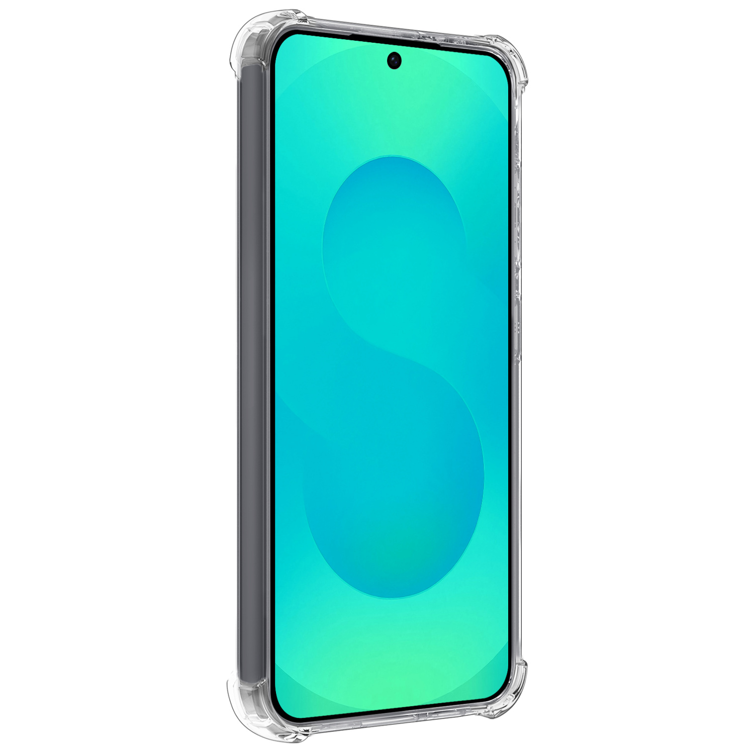 Forterra Forterra Samsung Galaxy S25 Hoesje Pashouder Met Screenprotector