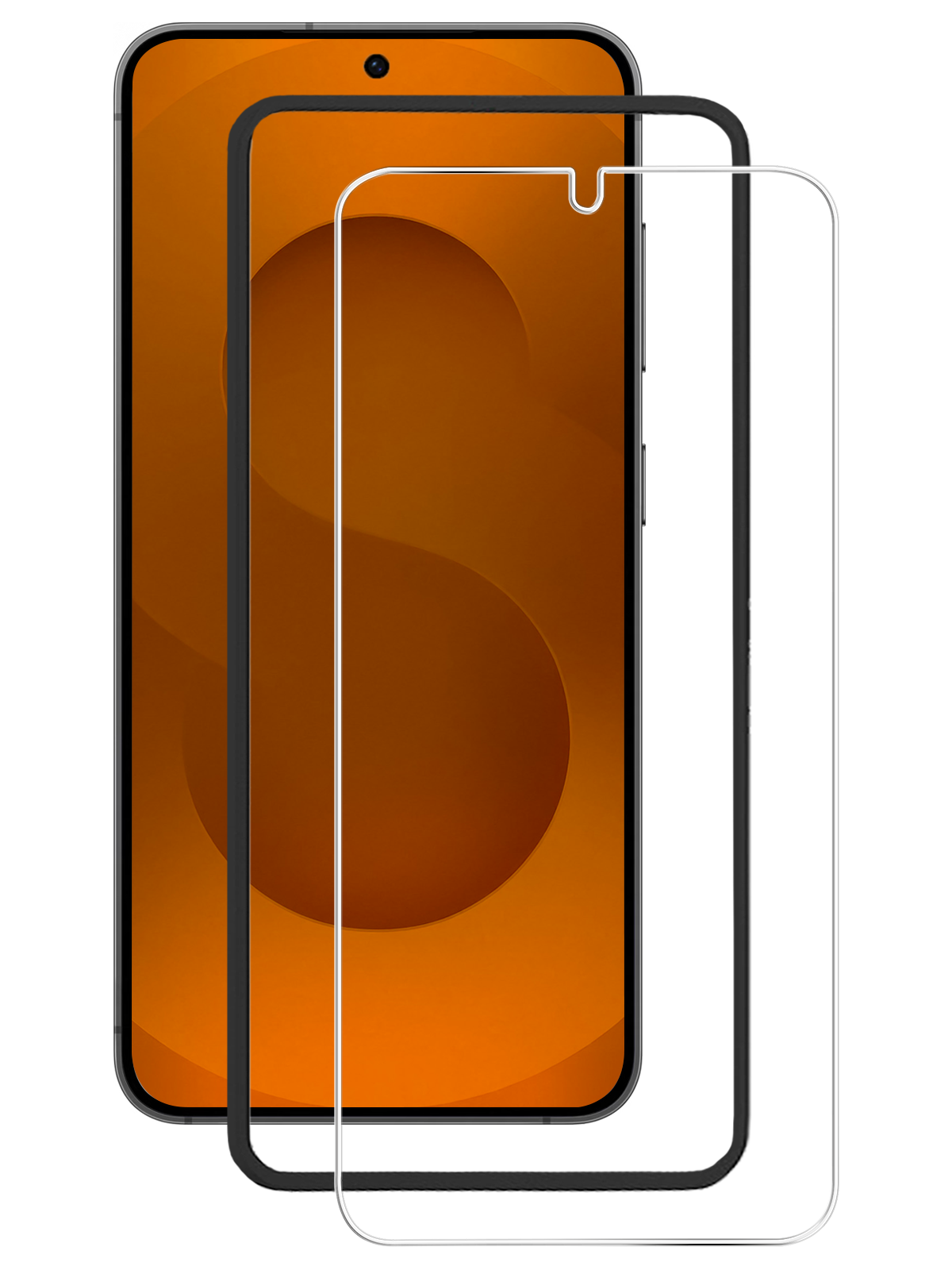 Nomfy Nomfy Samsung Galaxy S25 Screenprotector Met Installatieframe