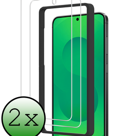 BASEY. BASEY. Samsung Galaxy S25 Screenprotector Met Installatieframe - 2 PACK