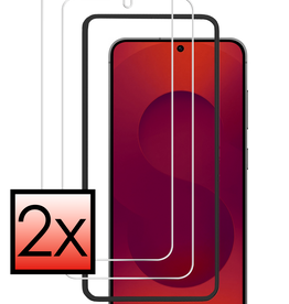 NoXx NoXx Samsung Galaxy S25 Screenprotector Met Installatieframe - 2 PACK