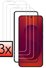 NoXx NoXx Samsung Galaxy S25 Screenprotector Met Installatieframe - 3 PACK