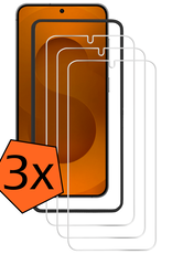 Nomfy Nomfy Samsung Galaxy S25 Screenprotector Met Installatieframe - 3 PACK