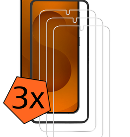 Nomfy Nomfy Samsung Galaxy S25 Plus Screenprotector Met Installatieframe - 3 PACK