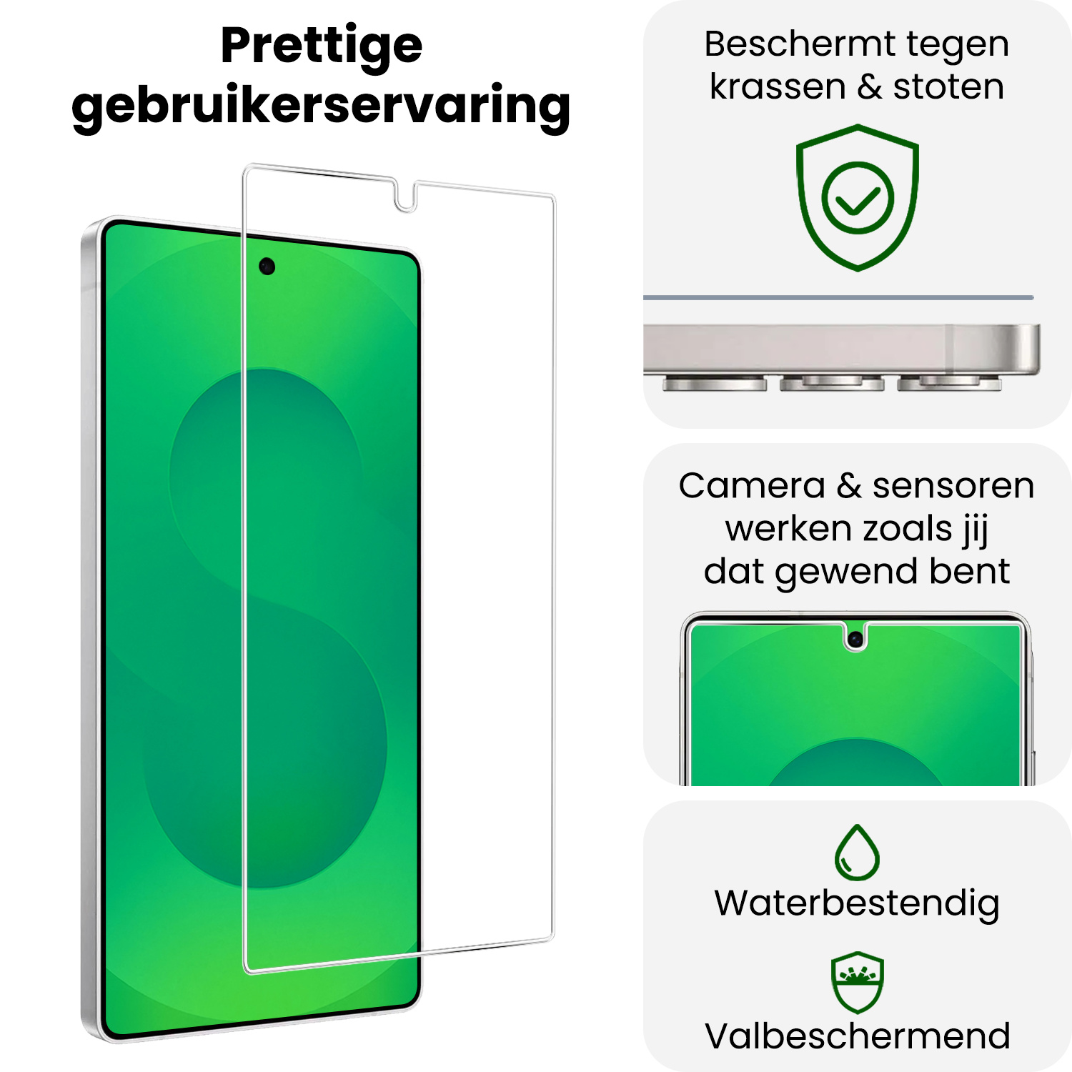 BASEY. BASEY. Samsung Galaxy S25 Ultra Screenprotector Glas