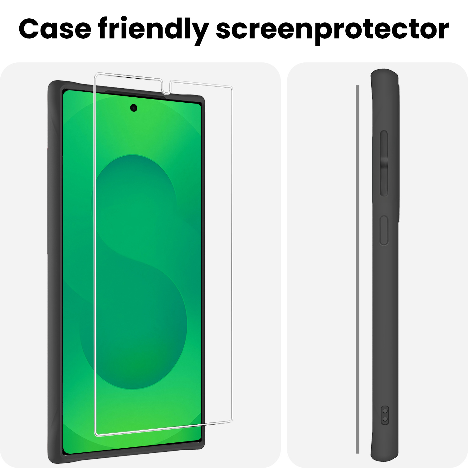 BASEY. BASEY. Samsung Galaxy S25 Ultra Screenprotector Glas - 3 PACK